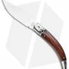AGA Campolin Diana Lever Lock Automatic Knife Santos Wood (3.75" Satin)