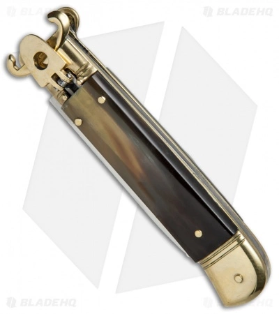 AKC Shot Puller 8" Lever Lock Italian Auto Brazilian W/ Brass (3.2" Polish Flat) - Image 2