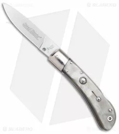 AKC Speed Hunter Automatic Italian Knife Dark/Light Horn (3" Polish)