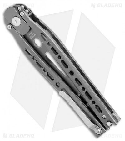 Artisan Cutlery Kinetic-Tool Automatic Butterfly Tool Gray Steel (4" Gray) - Image 3