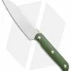 CJRB Silax Fixed Blade Knife Green G-10 (5.1" Satin)