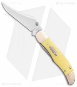 Case Cutlery Case Kickstart Mid-Folding Hunter Assisted Knife Yellow (31265AC SS)