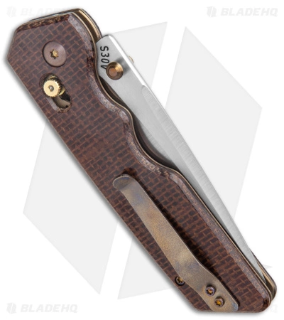 Attn2Detail Mercantile MK 3 Large Bar Lock Knife Burlap Micarta (3.7" Satin) - Image 3