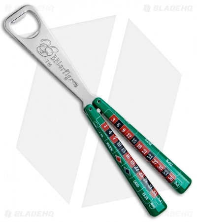 BB Barfly Bottle Opener Butterfly Trainer (Roulette)
