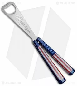 BB Barfly Bottle Opener Butterfly Trainer (Wild American Flag)
