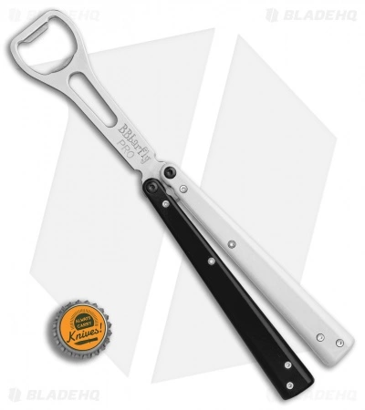 BB Barfly Pro Model Bottle Opener Butterfly Trainer (Black/White) - Image 4