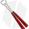 BB Barfly Pro Model Bottle Opener Butterfly Trainer (Red)