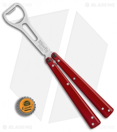 BB Barfly Pro Model Bottle Opener Butterfly Trainer (Red) - Image 4