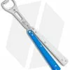 BB Barfly Pro V3 Blue/White BHQ Edition Standard Bottle Opener Butterfly