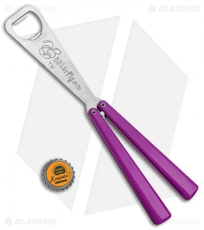 BB Barfly Bottle Opener Butterfly Trainer (Purple) - Image 4