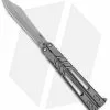 BRS Alpha Beast 3.0 Balisong Butterfly Knife Titanium (4.5" Bead Blast)