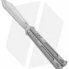 BRS Hybrid Replicant Standard Balisong Butterfly Knife Titanium (4.6" SW)