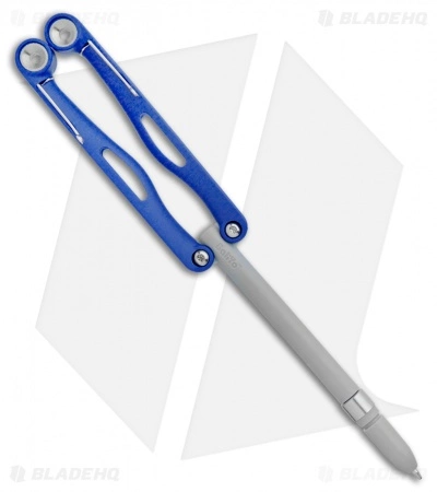 BaliYo Wing By Spyderco Butterfly Pen (Blue) YCN102 - Image 2