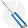 BaliYo By Spyderco Butterfly Pen Fisher Space Pen (Blue/White) USA Made