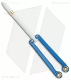 BaliYo By Spyderco Butterfly Pen Fisher Space Pen (Blue/White) USA Made