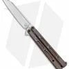 Bastinelli Creations Vulcan Balisong Butterfly Knife Ti (4.5" Satin)
