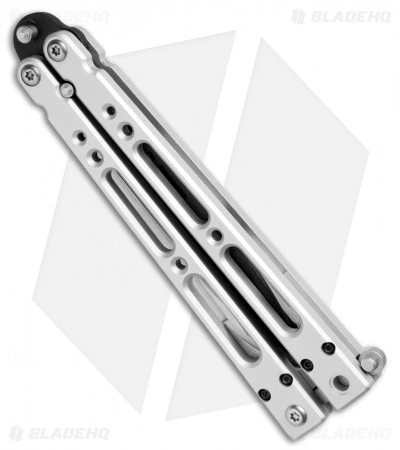 Bear OPS Bear Song IV Butterfly Knife Aluminum W/Trainer (4.38" Black) B-400B+TR - Image 4