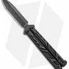 Bear Ops Bear Song VII Butterfly Knife Titanium (4" Black SW)