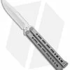 Bear Ops Bear Song VIII Small Bayonet Butterfly Knife Gray (3.75" Satin)