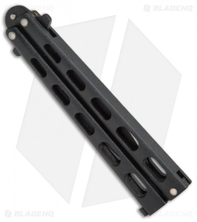 Bear & Son 115B Large Butterfly Knife Black (4" Black) - Image 3