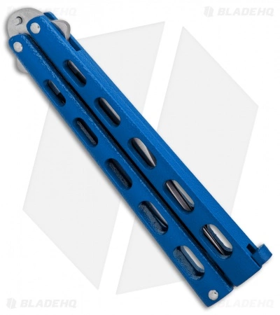 Bear & Son 2-Pack Butterfly Knife Special Blue (114BL + 114BLTR) - Image 3