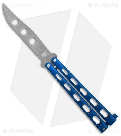 Bear & Son 2-Pack Butterfly Knife Special Blue (114BL + 114BLTR) - Image 6