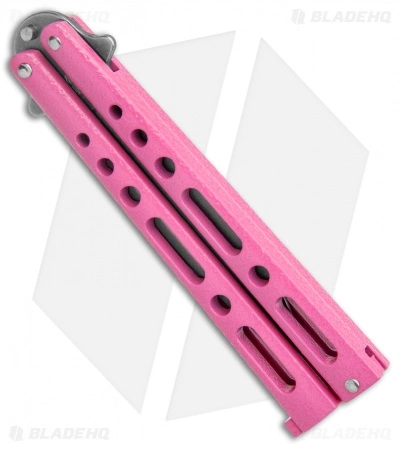 Bear And Son Bear & Son Butterfly Carbon Steel Knife Pink Zinc (5" Stonewash) - Image 2
