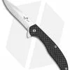 Bear & Son Slim Flipper Knife Carbon Fiber Titanium (2.75" Stonewash)