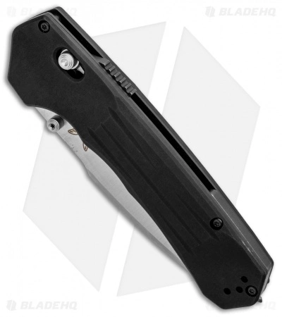 Benchmade 407 Vallation AXIS-Assist Knife Black (3.7" Stonewash) - Image 2