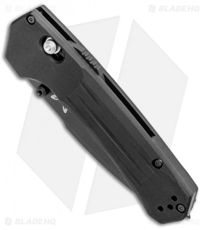 Benchmade 427SBK Mini Vallation AXIS-Assist Knife Black (3.2" Black Serr) - Image 2