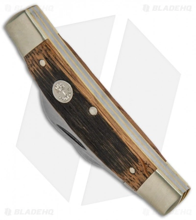 Boker Congress Traditional Pocket Knife 3.625" Beer Barrel Wood - Image 2