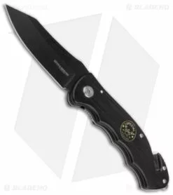 Boker Magnum Special Forces Spring Assisted Knife Black Aluminum (3.1" Black)