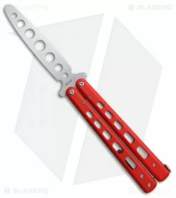 Boker Plus Balisong Trainer Butterfly Knife Red G-10 (4" Satin) 01BO712