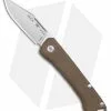 Buck 250 Saunter Clip Point Slip Joint Knife Green Micarta (2.3" Satin) 0250GRS1