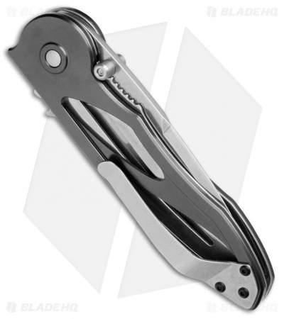 Buck Knives Tempest Liner Lock Knife Dark Gray (3.12" Satin) - Image 3