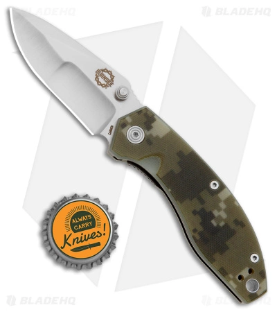 Burnside Knives Carmen Liner Lock Knife Digi Camo G-10 (2.6" Satin) - Image 4