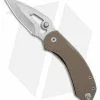 Burnside Knives Rose Liner Lock Knife Tan G-10 (2.15" Satin VG-10)