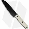 CJRB Silax Fixed Blade Knife Desert White G-10 (5.1" Satin AR-RPM9)