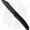 CMB Made Knives Kisame Fixed Blade Knife Black G-10 (3" Black)