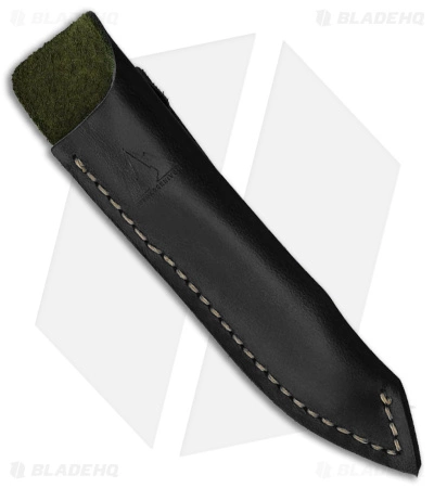 CMB Made Knives Kisame Fixed Blade Knife Black G-10 (3" Black) - Image 2