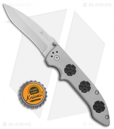 CRKT Wild Weasel Spring Assisted Knife (3.1" Bead Blast) 1000A - Image 4