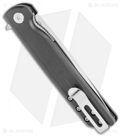 CRKT LCK + Spring Assisted Liner Lock Knife Black GRN (3.3" Satin) 3801 - Image 3