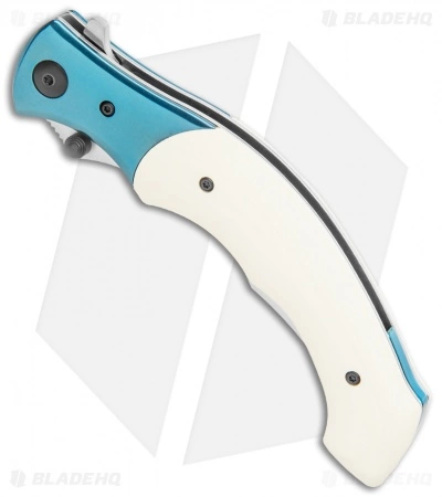 CRKT Ritual Spring Assisted Knife Ivory Micarta (4.5" Satin) 7471 - Image 2