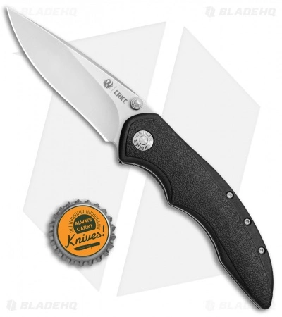 CRKT, Ruger CRKT Ruger Knives High-Brass Spring Assisted Knife Black (3.19" Satin) R2601 - Image 4