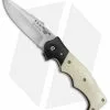 CRKT The Natural 2 Spring Assisted Knife White Bone & G-10 (3.25" Plain) 7080