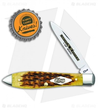 Case Cutlery Bose Limited XX® Edition XXXV Honeycomb Bone Russell Jig Tear Drop (TB61028 SS) - Image 2