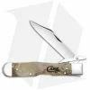 Case Cutlery Burnt CheetahÂ® Lockback Knife 4.375" Natural Box Elder (7111 1/2L SS) 16567