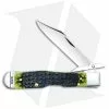 Case Cutlery Case Cheetah Pocket Knife 4.375" Olive Green Bone Russell (6111 1/2L SS) 13285