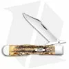 Case Cutlery Case Cheetah Pocket Knife 4.375" 6.5 BoneStag (6.5111 1/2L SS) 65319