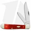 Case Cutlery Case Copperhead Pocket Slip Joint Knife Dark Red Bone (3" Polish) 31953